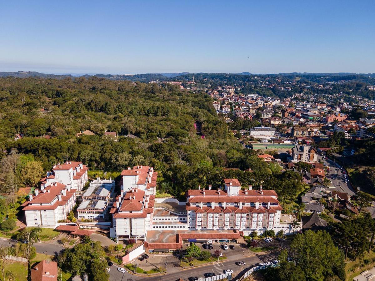 Apto No Centro De Gramado Com Piscina Termica Extérieur photo
