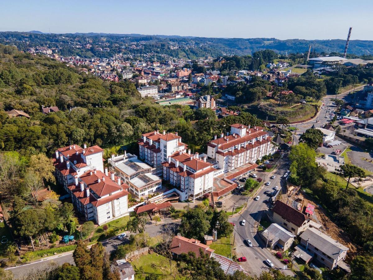 Apto No Centro De Gramado Com Piscina Termica Extérieur photo
